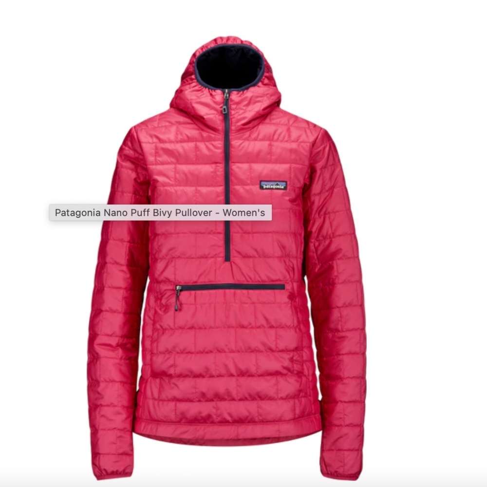 Patagonia Women’s Nano Puff® Bivy Pullover- NWOT